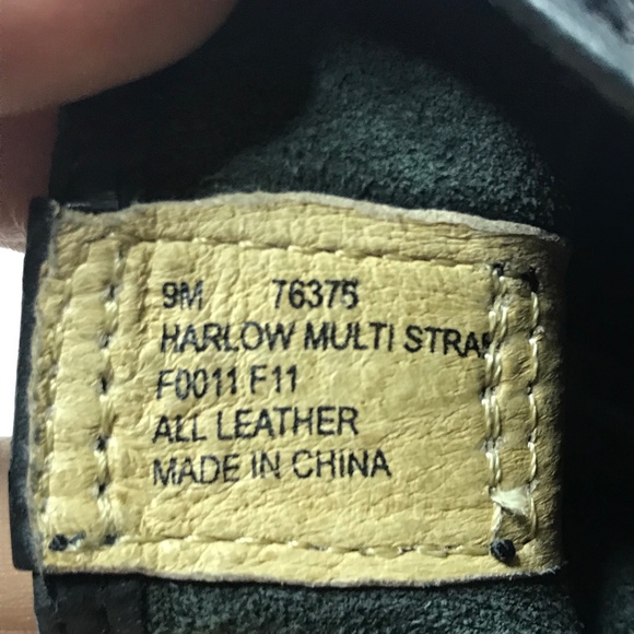 FRYE Harlow Multi Strap Boots Heel Platform - Picture 10 of 10